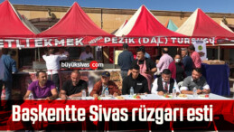 Başkentte Sivas rüzgarı esti