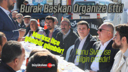 AK Parti Merkez İlçe Organize Etti! Başkan Bilgin Katıldı! AK Parti Sivas Sahada!