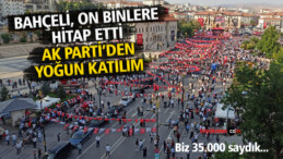 Devlet Bahçeli Sivas’ta On Binlere Hitap Etti! AK Parti’den Yoğun Katılım