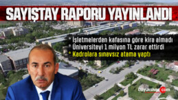 Cumhuriyet Üniversitesi Sayıştay Raporuna Tosladı! Hesap Ver Alim Efendi