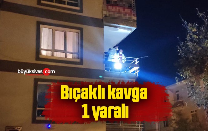 Bıçaklı kavga: 1 yaralı