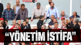 Sivasspor taraftarı yönetimi istifaya çağırdı