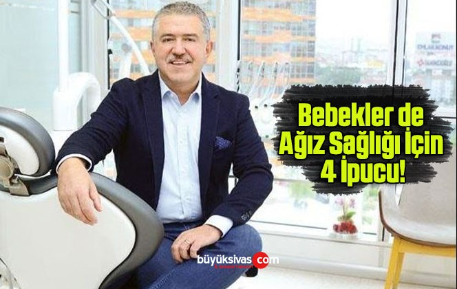 Bebekler de Ağız Sağlığı İçin 4 İpucu!