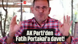 AK Parti’den Fatih Portakal’a davet!