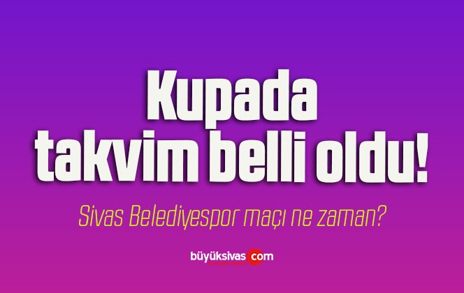 Kupada takvim belli oldu!