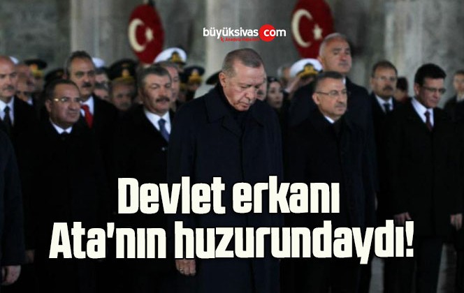 Devlet erkanı Ata’nın huzurundaydı!