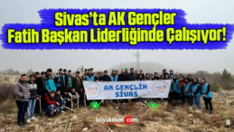 Sivas’ta AK Gençler Fatih Başkan Liderliğinde Çalışıyor!