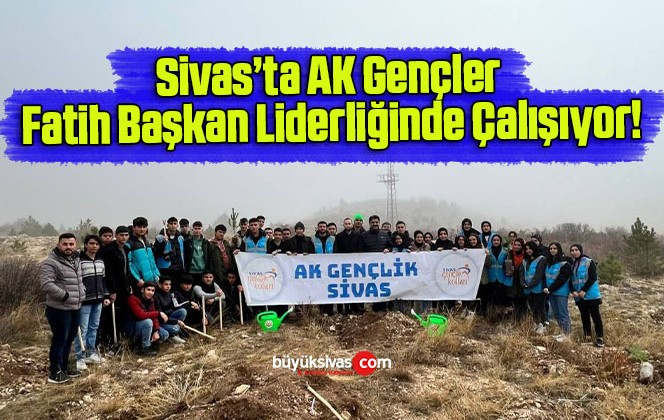 Sivas’ta AK Gençler Fatih Başkan Liderliğinde Çalışıyor!