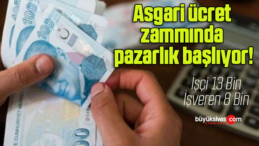 Asgari ücret zammında pazarlık başlıyor!