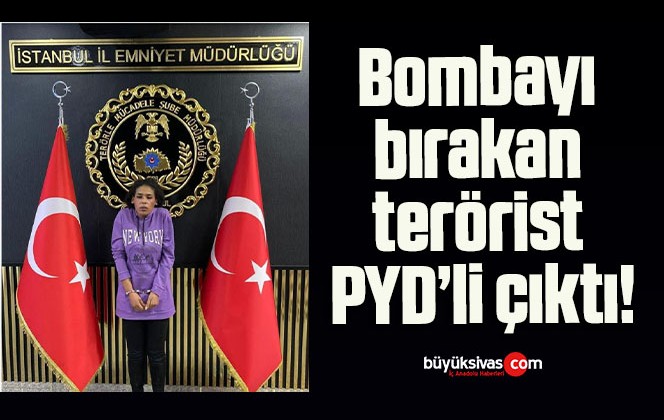 Bombayı bırakan terörist PYD’li çıktı!