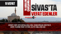 Sivas Aramızdan Ayrılanlar – Sivas’ta Ölenler -14 Aralık 2022