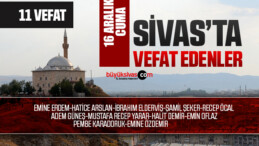 Sivas Aramızdan Ayrılanlar – Sivas’ta Ölenler -16 Aralık 2022