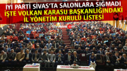 İYİ Parti Sivas İl Başkanlığı Kongresi Gerçekleştirildi!