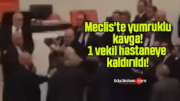 Meclis’te yumruklu kavga! 1 vekil hastaneye kaldırıldı!