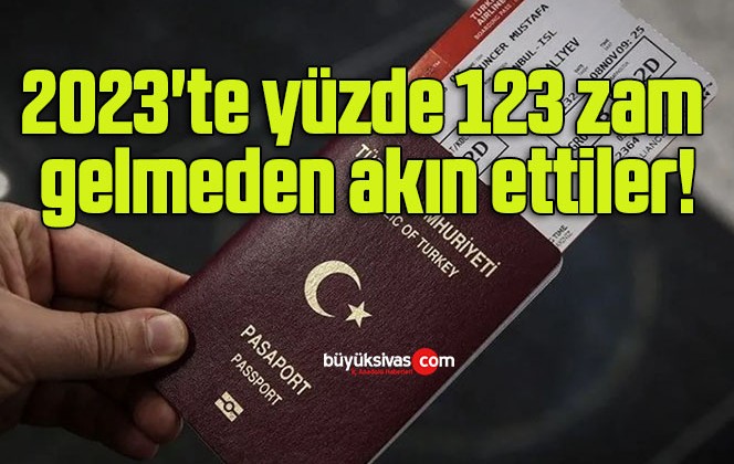 2023’te yüzde 123 zam gelmeden akın ettiler!