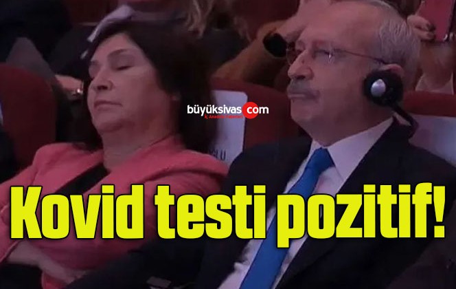 Kovid testi pozitif!