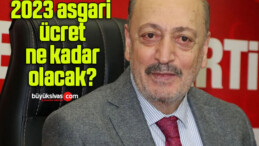 2023 asgari ücret ne kadar olacak?