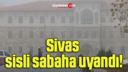 Sivas sisli sabaha uyandı!