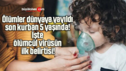 Ölümler dünyaya yayıldı son kurban 5 yaşında! İşte ölümcül virüsün ilk belirtisi!