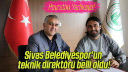 Sivas Belediyespor’un teknik direktörü belli oldu!