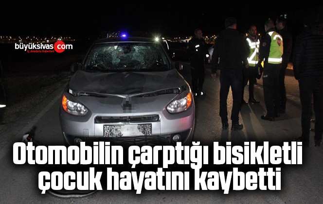 Otomobilin çarptığı bisikletli çocuk hayatını kaybetti