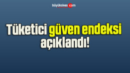 Tüketici güven endeksi açıklandı!