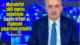 Muhalefet ‘dini inancı sebebiyle başını örten’ ifadesini çıkarmak istedi!