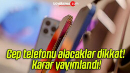 Cep telefonu alacaklar dikkat! Karar yayımlandı!