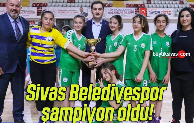 Sivas Belediyespor şampiyon oldu!