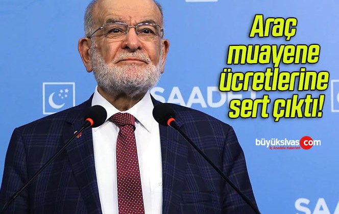 Araç muayene ücretlerine sert çıktı!