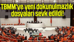 TBMM’ye yeni dokunulmazlık dosyaları sevk edildi!