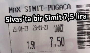 Sivas’ta simit 7,5 lira! Başkent’te simitin fiyatı 7 lira