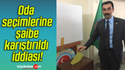 Oda seçimlerine şaibe karıştırıldı iddiası!