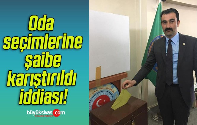 Oda seçimlerine şaibe karıştırıldı iddiası!