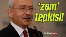 Kemal Kılıçdaroğlu’ndan dikkat çeken ‘zam’ tepkisi!