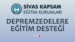 Kapsam Eğitim Kurumlarından Depremzedelere Tam Destek