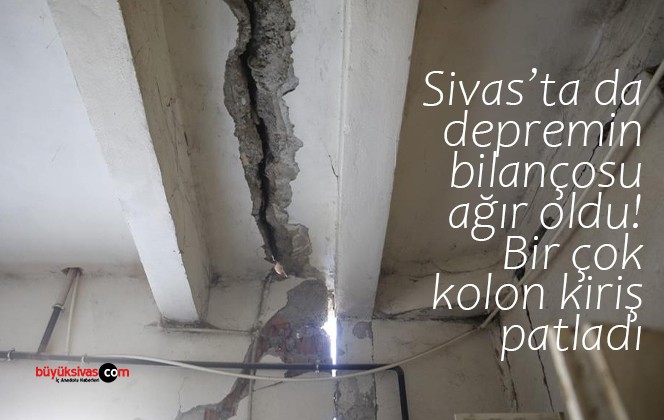 Sivas’ta 217 bina yıkık veya ağır hasarlı