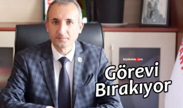 BBP Sivas Merkez İlçe Başkanı Fikri Pınarlı Görevi Bırakıyor