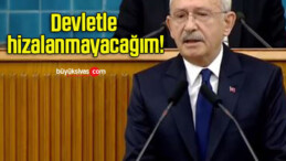 Devletle hizalanmayacağım!