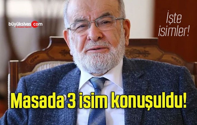 Masada 3 isim konuşuldu!