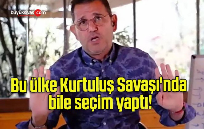 Bu ülke Kurtuluş Savaşı’nda bile seçim yaptı!