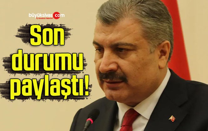 Son durumu paylaştı!