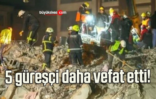 5 güreşçi daha vefat etti!