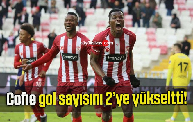 Cofie gol sayısını 2’ye yükseltti!