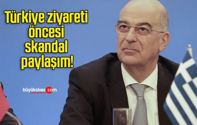 Türkiye ziyareti öncesi skandal paylaşım!