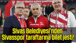 Sivas Belediyesi’nden Sivasspor taraftarına bilet jesti!