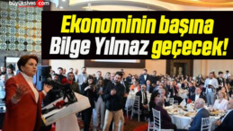 Ekonominin başına Bilge Yılmaz geçecek!