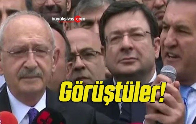 CHP Lideri Kemal Kılıçdaroğlu TDP Genel Başkanı Mustafa Sarıgül ile görüştü!