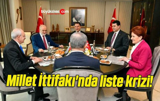 Millet İttifakı’nda liste krizi!