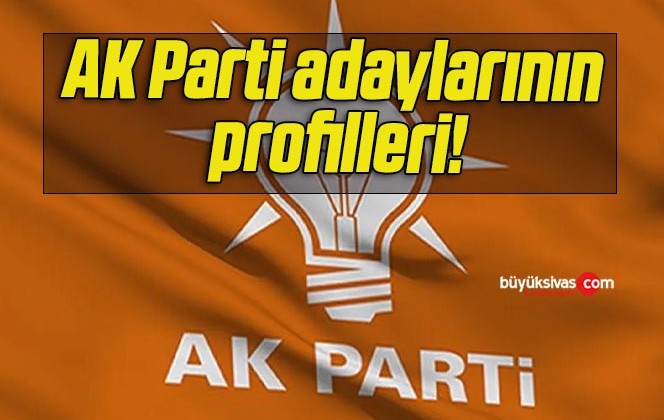 AK Parti adaylarının profilleri!